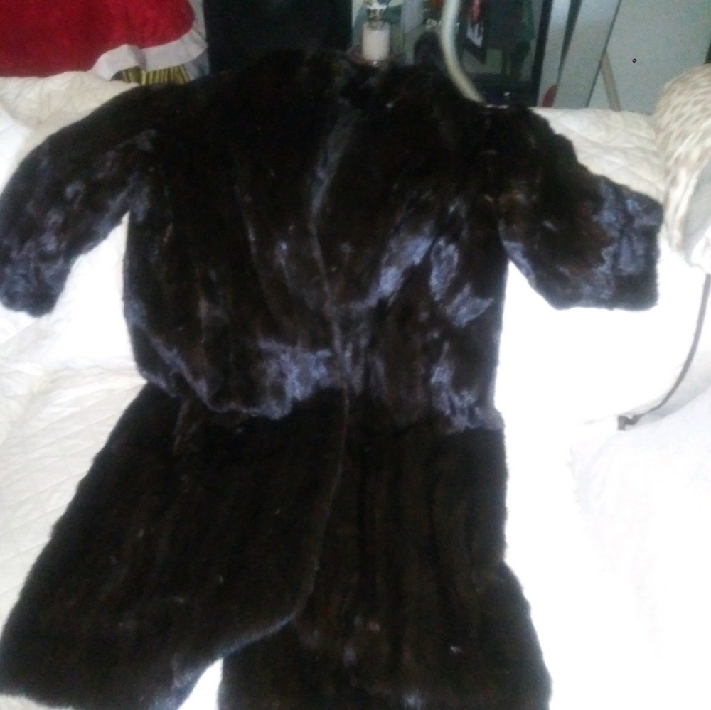 Full length  mink coat
